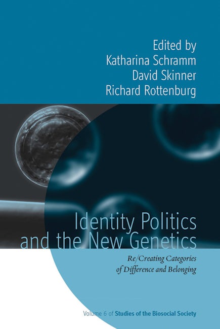 Book cover image for Identity Politics and the New Genetics ISBN: 9780857452535